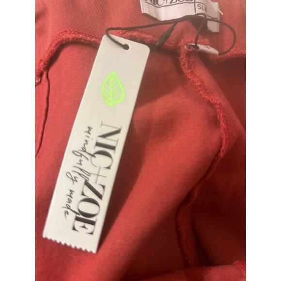 NIC+ZOE NWT Seams All Day Denim Slim Ankle Pants In Dahlia Size 16 - Picture 11 of 13